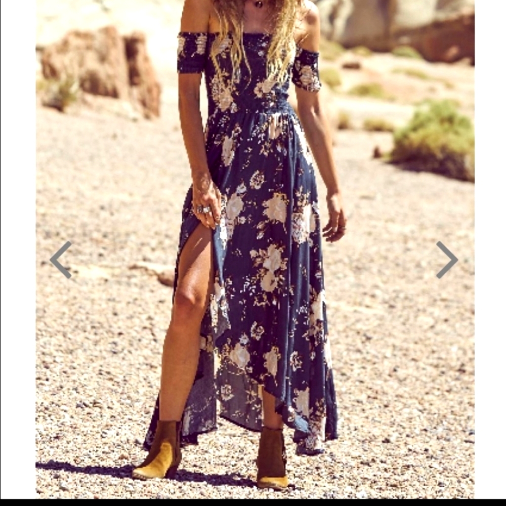 NWOT Auguste the Label Boheme Goddess Maxi Dress